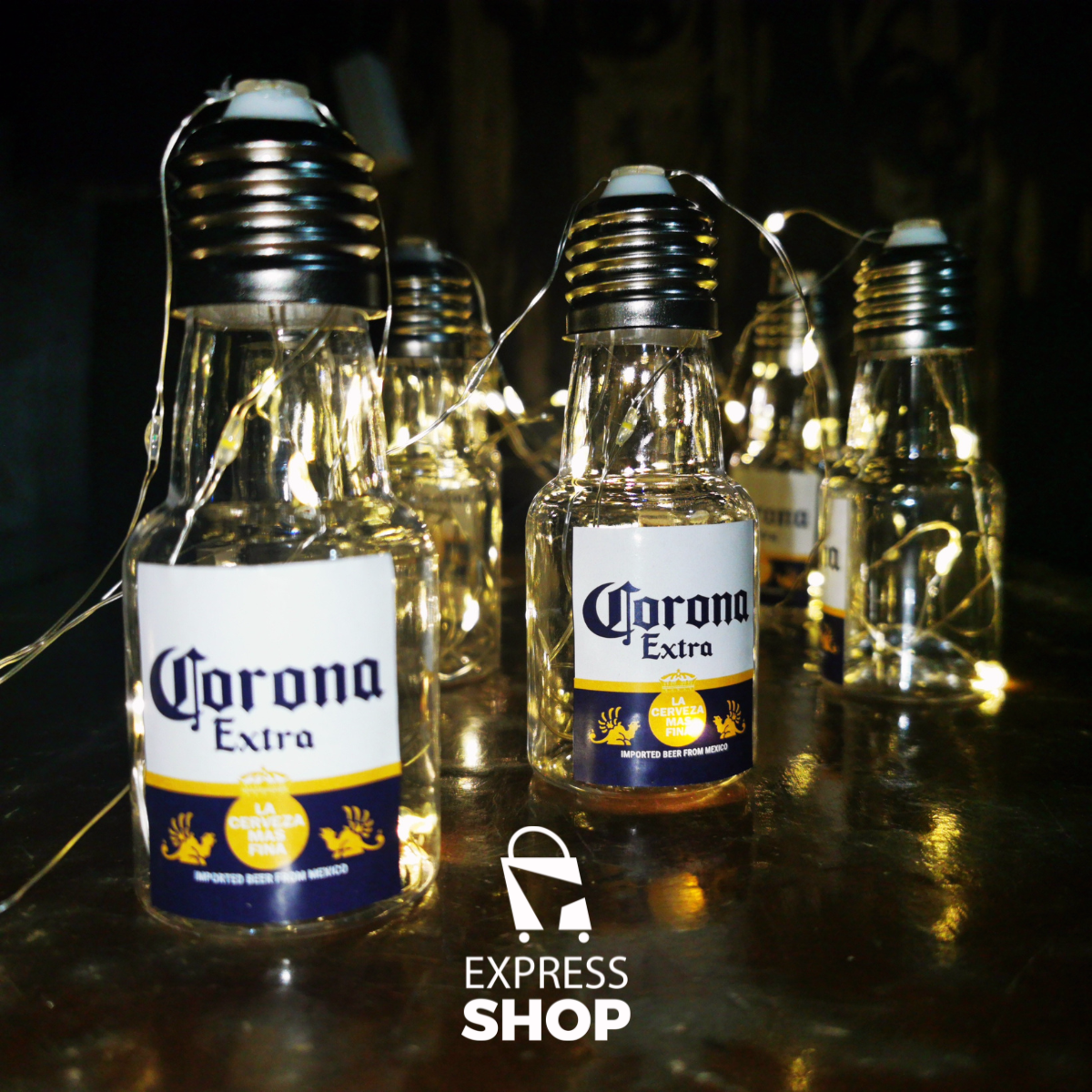 Luces LED Cerveza Corona